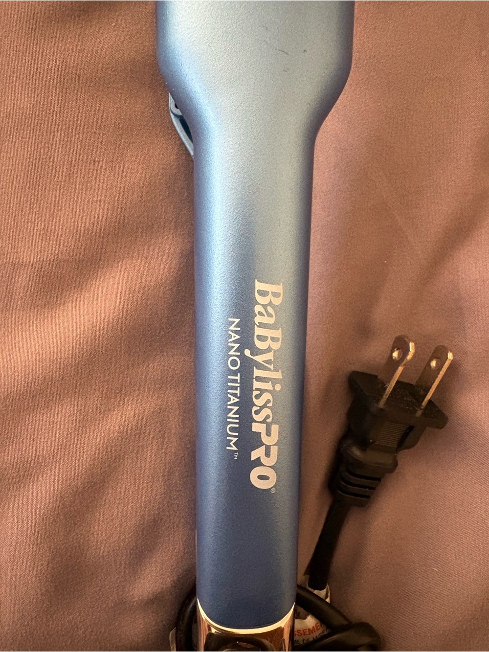 BaByliss Nano Titanium Hair Straightener - Blue